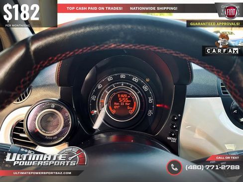 Used 2012 FIAT 500 Abarth w/ Safety & Convenience Pkg FWD image 21