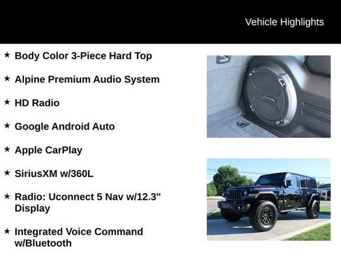 Used 2025 Jeep Wrangler Unlimited Rubicon AWD/4WD image 8