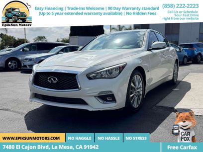 Used 2019 INFINITI Q50 Luxe