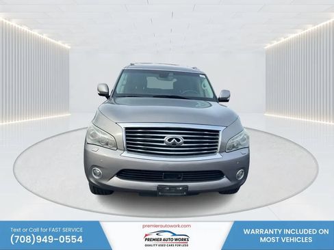 Used 2013 INFINITI QX56 4WD w/ Deluxe Touring Pkg image 2