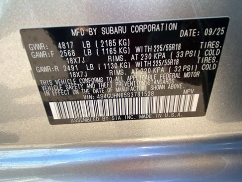 Certified 2025 Subaru Crosstrek 2.5i Limited w/ Crosstrek Mirror Package AWD/4WD image 32