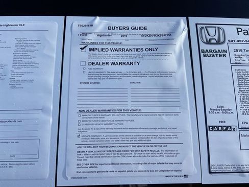 Used 2019 Toyota Highlander XLE image 5