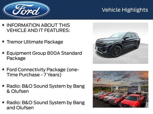 New 2026 Ford Explorer Tremor w/ Tremor Ultimate Package image 4