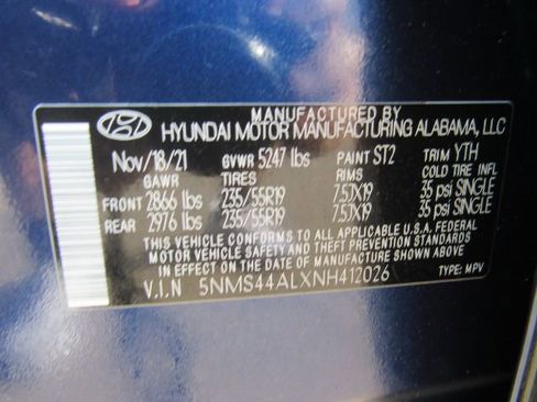 Used 2022 Hyundai Santa Fe Limited image 58