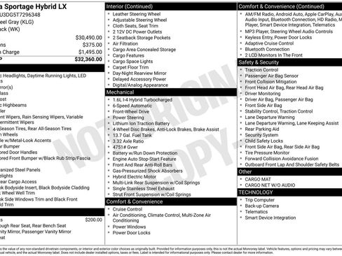 Used 2026 Kia Sportage LX FWD image 3