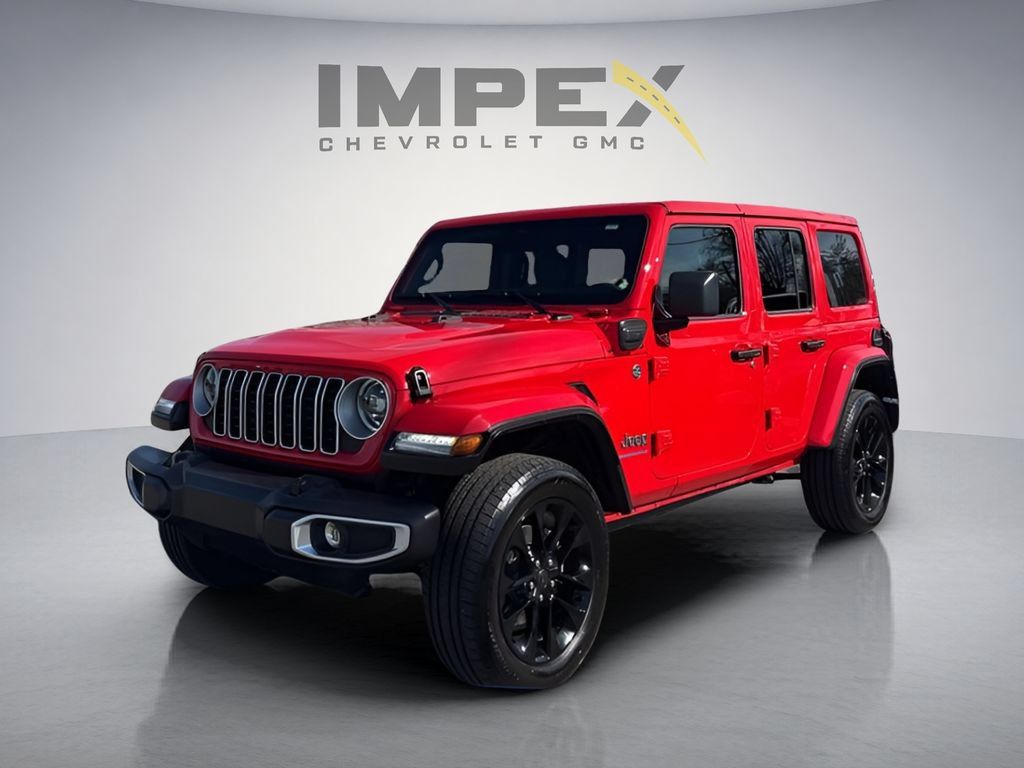 Used 2025 Jeep Wrangler Unlimited Sahara w/ Safety Group AWD/4WD image 1