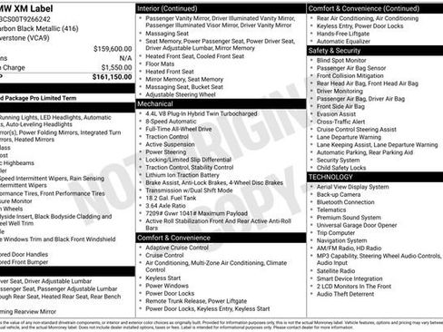 Used 2026 BMW XM Label Red AWD/4WD image 11