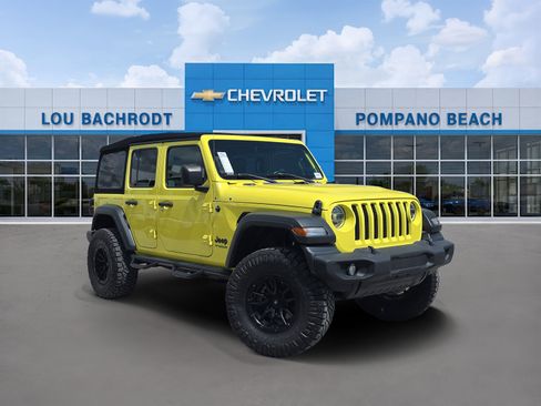 Used 2022 Jeep Wrangler Unlimited Sport AWD/4WD image 1