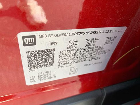 Certified 2023 Chevrolet Equinox RS AWD/4WD image 32