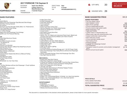 Used 2017 Porsche 718 Cayman S RWD image 5