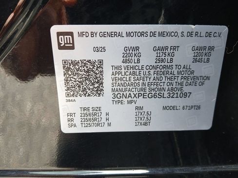 Used 2025 Chevrolet Equinox LT AWD/4WD image 31