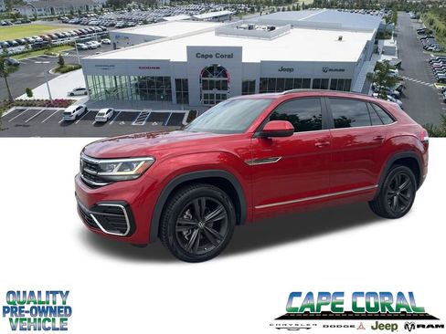 Used 2021 Volkswagen Atlas Cross Sport SE AWD/4WD image 1