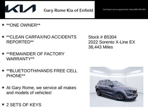 Used 2022 Kia Sorento X-Line EX AWD/4WD image 7