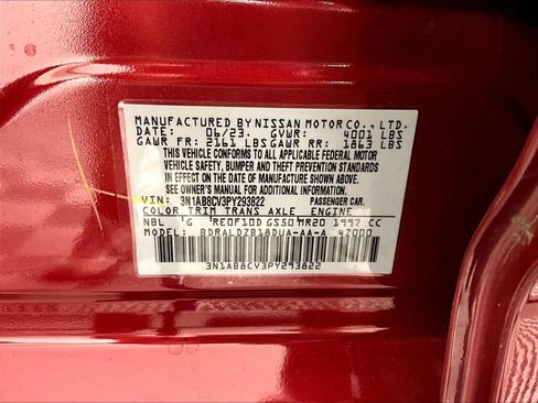 Certified 2023 Nissan Sentra SV FWD image 19