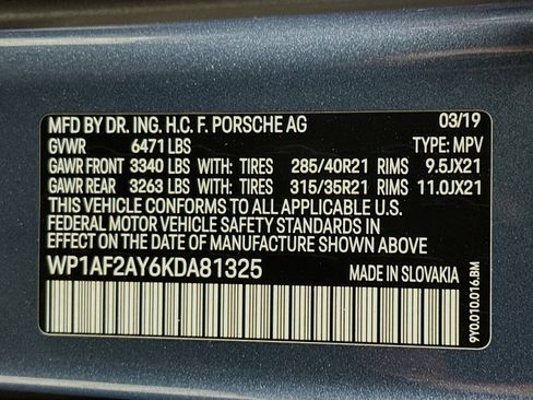 Used 2019 Porsche Cayenne Turbo image 38