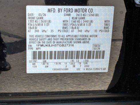 New 2026 Ford Explorer Tremor AWD/4WD image 35