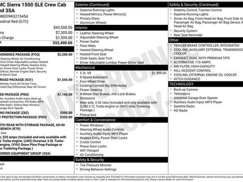 Used 2019 GMC Sierra 1500 SLE w/ SLE Convenience Package image 30