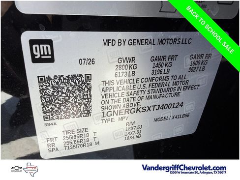 Used 2026 Chevrolet Traverse LT FWD image 28