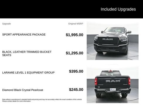 Used 2025 RAM 1500 Laramie w/ Sport Appearance Package AWD/4WD image 9