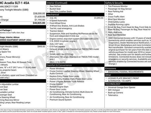 Used 2019 GMC Acadia SLT image 8