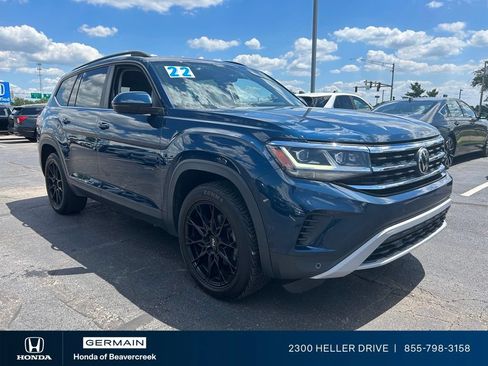 Used 2022 Volkswagen Atlas SE AWD/4WD image 2