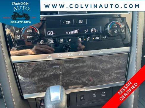 Certified 2023 Nissan Armada Platinum w/ Captain's Chairs Package AWD/4WD image 24