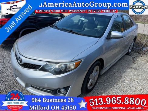 Used 2012 Toyota Camry SE w/ Leather Pkg FWD image 1