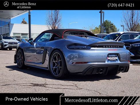 Used 2025 Porsche 718 Boxster Spyder RS w/ Accent Package Logos RWD image 5