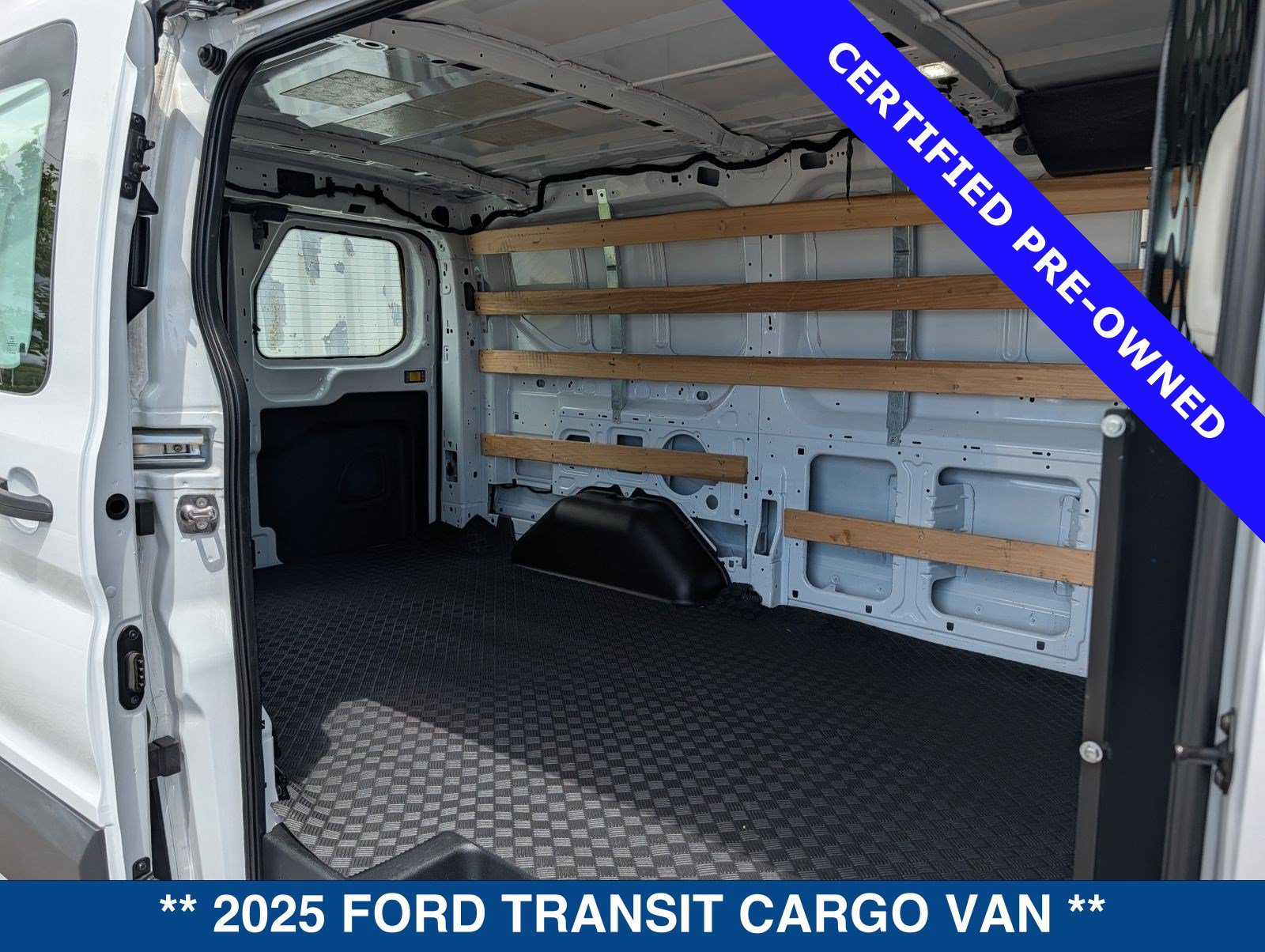 Certified 2025 Ford Transit 250 Low Roof w/ Exterior Upgrade Package RWD image 17
