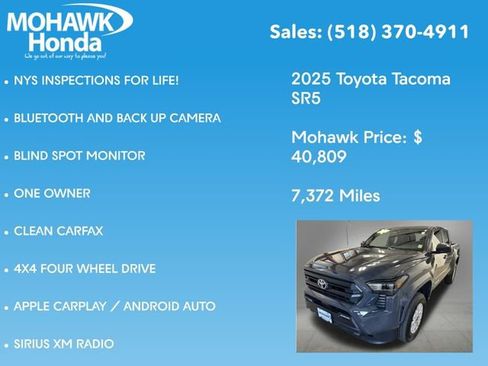 Used 2025 Toyota Tacoma SR5 AWD/4WD image 7