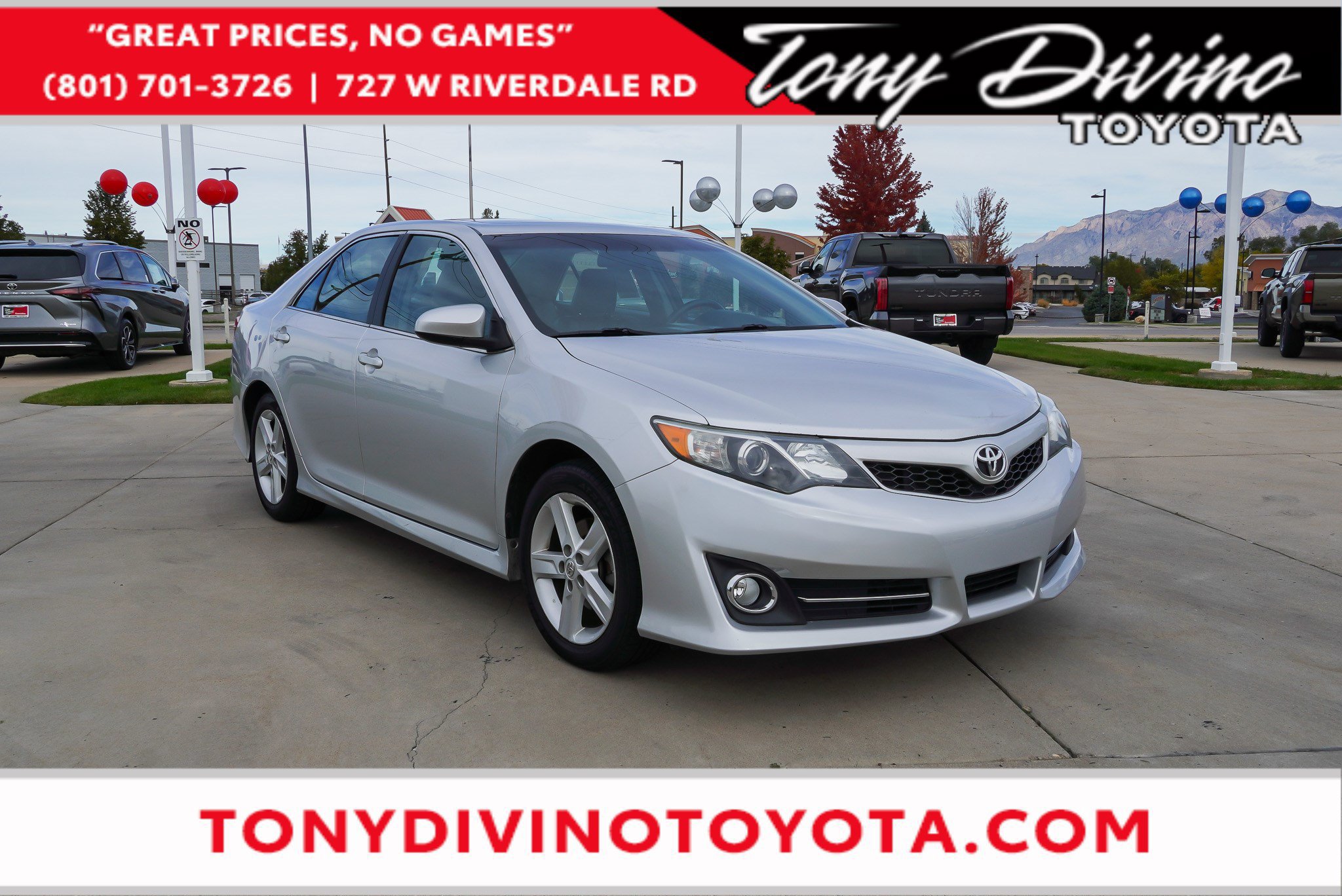 Used 2013 Toyota Camry SE FWD image 1