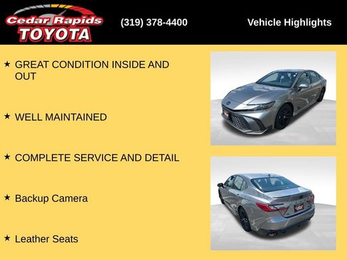 Used 2026 Toyota Camry SE w/ Multimedia Upgrade Package FWD image 8
