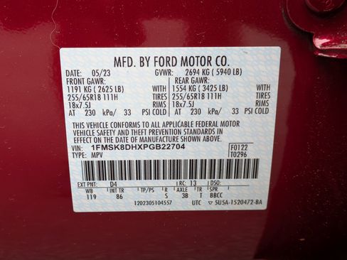 Certified 2023 Ford Explorer XLT w/ Class IV Trailer Tow Package AWD/4WD image 25