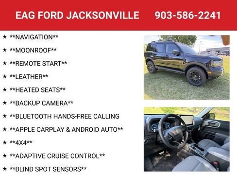 New 2025 Ford Bronco Sport Badlands w/ Badlands Tech Package AWD/4WD image 4