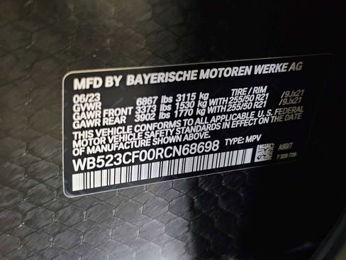 Certified 2024 BMW iX xDrive50 w/ Sport Package AWD/4WD image 34