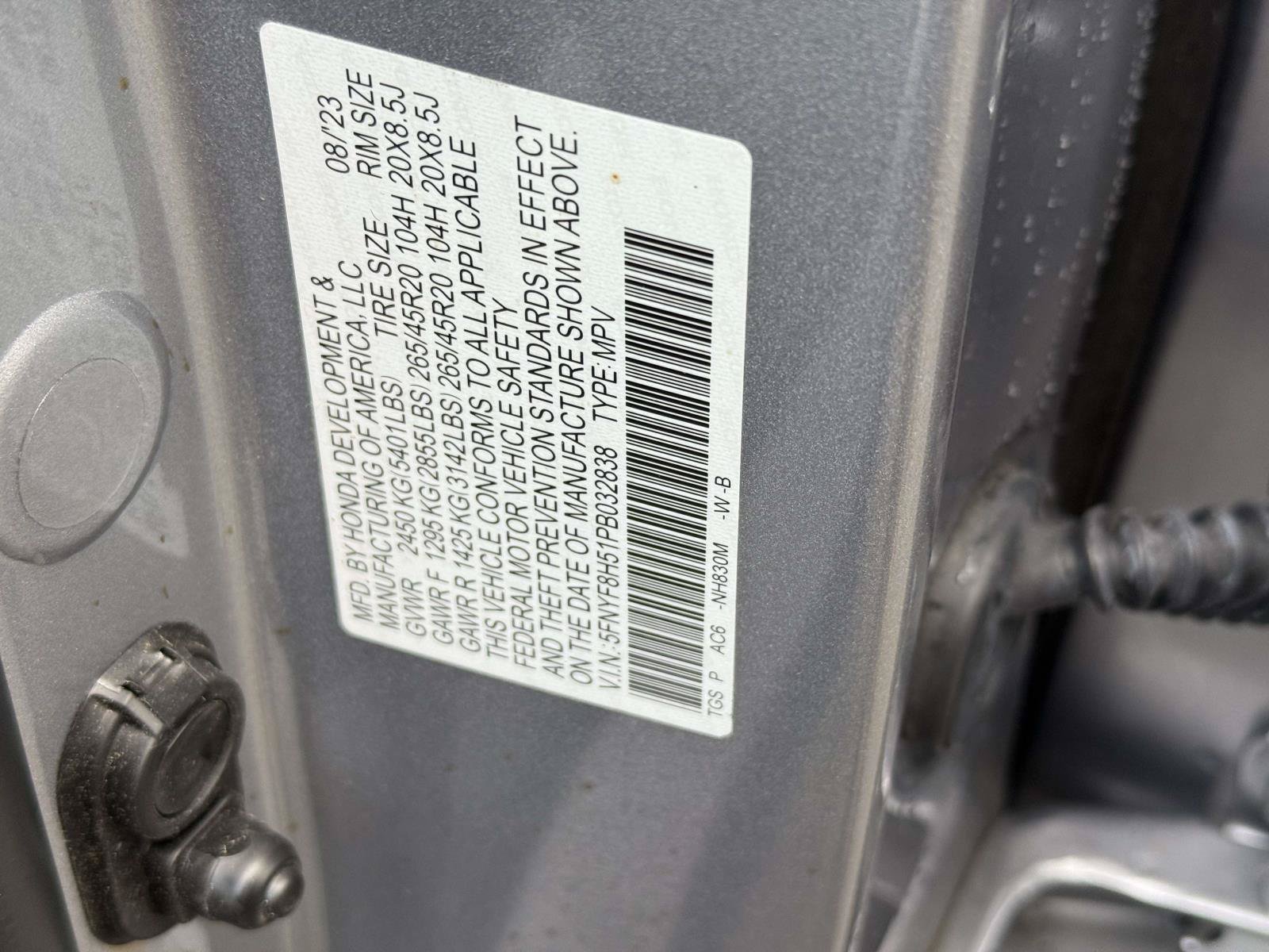 Certified 2023 Honda Passport EX-L image 31