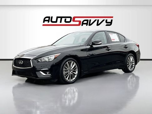 Used 2024 INFINITI Q50 Luxe w/ Cargo Package AWD/4WD image 3