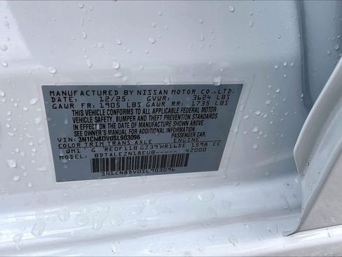 New 2025 Nissan Versa S image 14