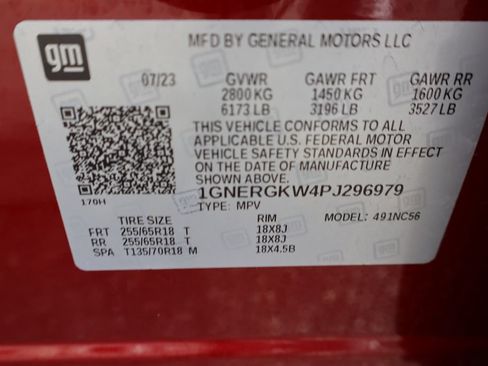 Used 2023 Chevrolet Traverse LT w/ Midnight/Sport Edition FWD image 35