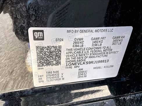 Used 2024 Chevrolet Traverse RS w/ LPO, Floor Liner Package AWD/4WD image 45