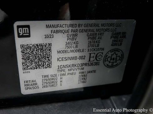 Used 2023 Chevrolet Tahoe RST w/ Luxury Package AWD/4WD image 31