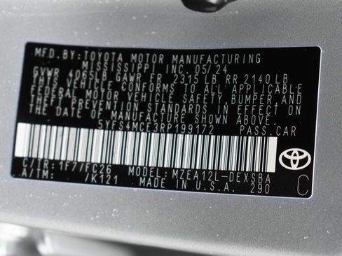 Certified 2024 Toyota Corolla SE FWD image 33