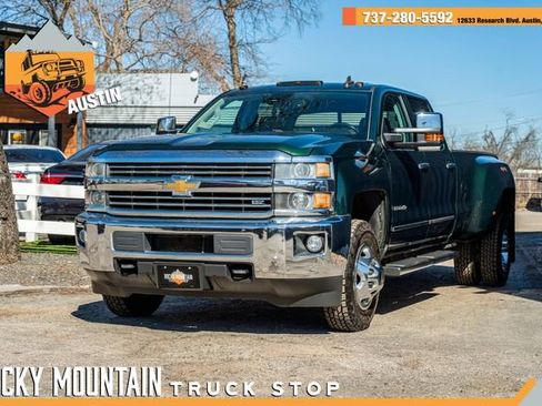 Used 2015 Chevrolet Silverado 3500 LTZ w/ Duramax Plus Package image 1