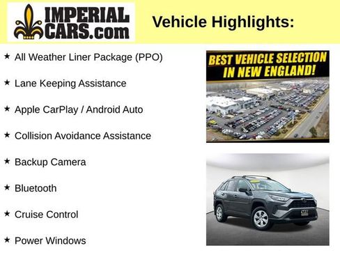 Used 2019 Toyota RAV4 LE w/ All Weather Liner Package AWD/4WD image 8