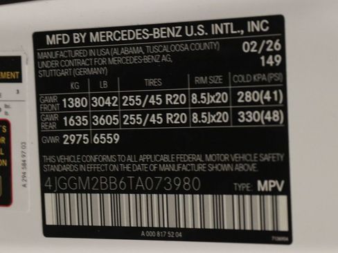 New 2026 Mercedes-Benz EQE 320+ SUV image 14