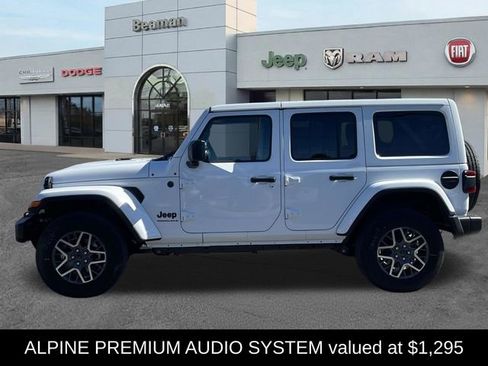 New 2025 Jeep Wrangler Unlimited Sahara w/ Technology Group AWD/4WD image 4