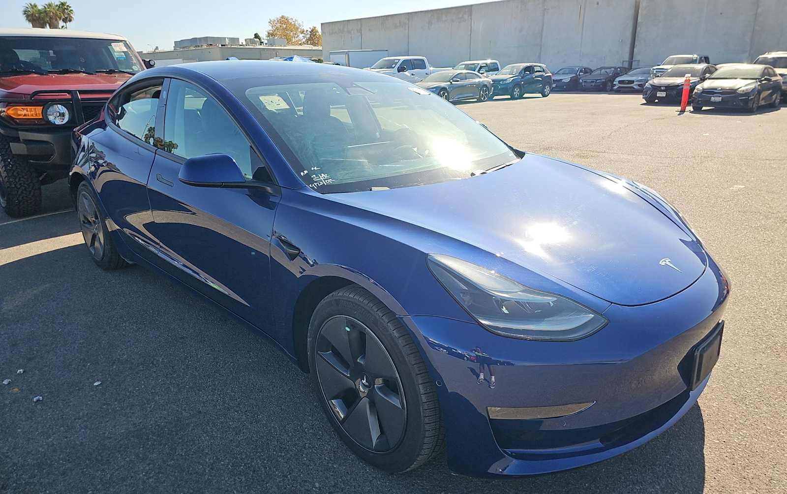 Used 2021 Tesla Model 3 Long Range AWD/4WD image 3