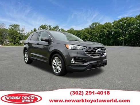 Used 2020 Ford Edge Titanium w/ Cargo Accessory Package FWD image 1