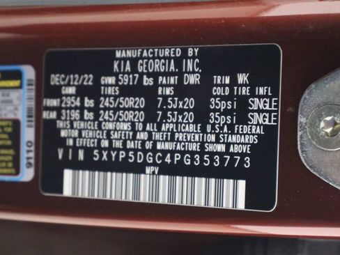 Used 2023 Kia Telluride SX AWD/4WD image 43