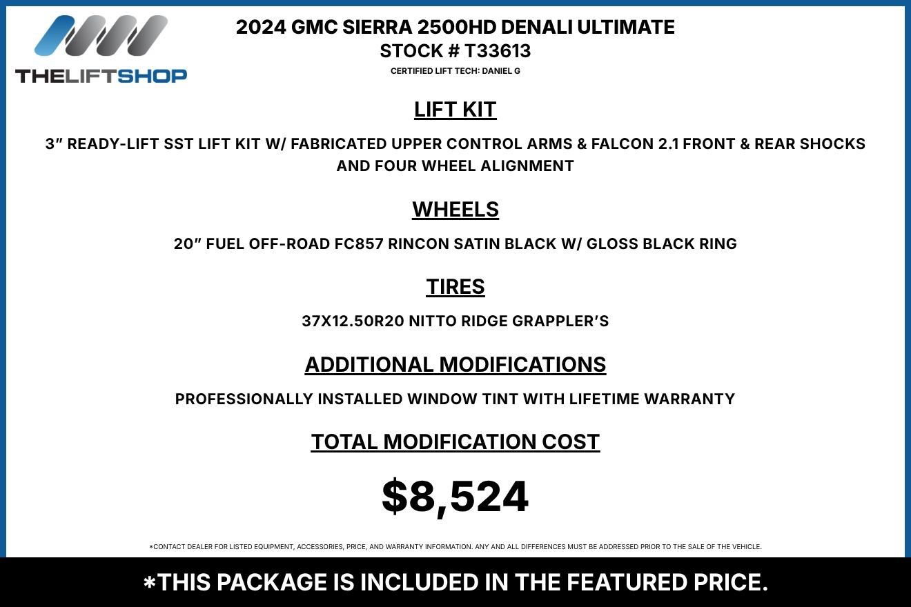 Used 2024 GMC Sierra 2500 Denali Ultimate AWD/4WD image 2